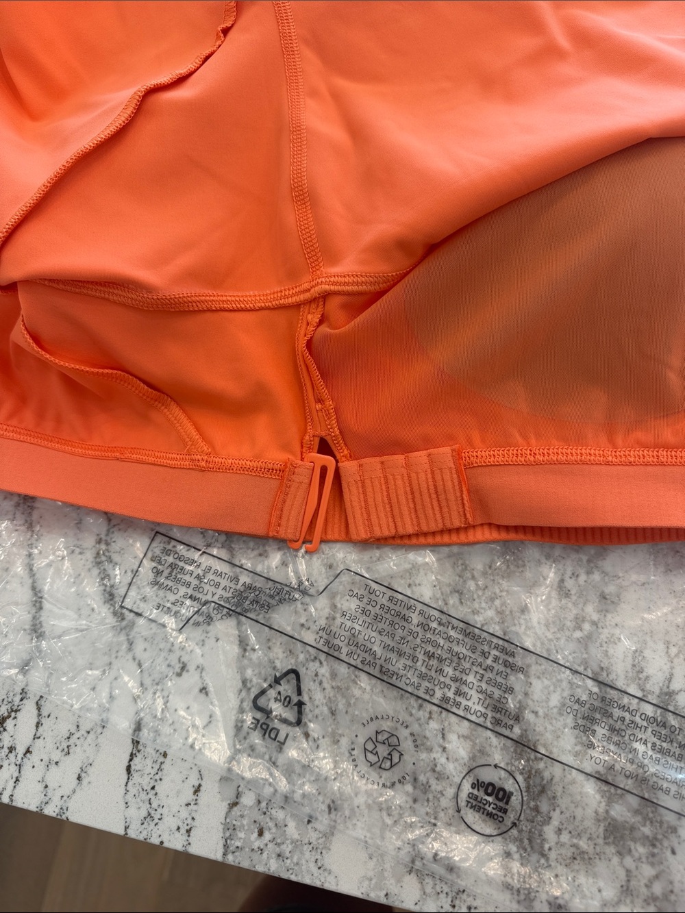 SPANX Orange Racerback Tank Top - Picture 5 of 5